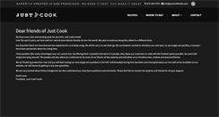 Desktop Screenshot of justcookfoods.com